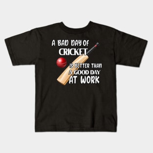 Cricket Saying Cricket Player Gift Kids T-Shirt